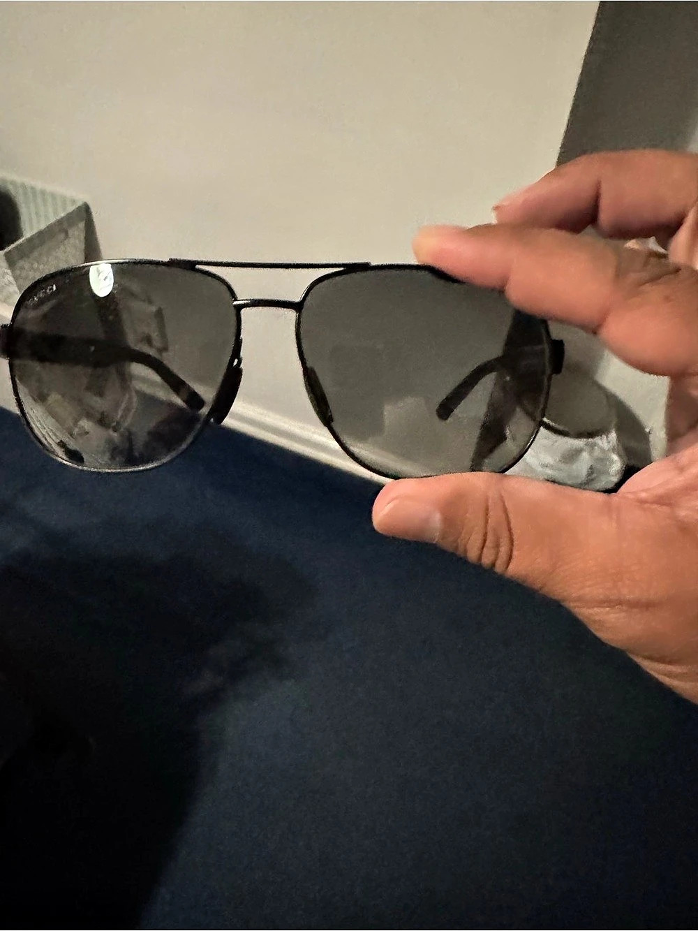 Gucci GG 2260/F/S Black Polarized Sunglasses